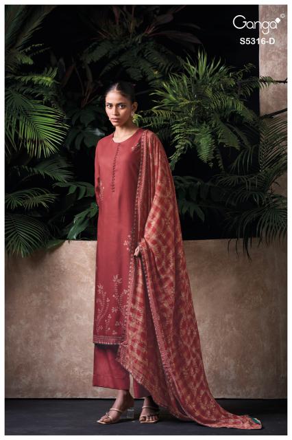 Ganga raevia 5316 ladies dress material wholesale market in delhi